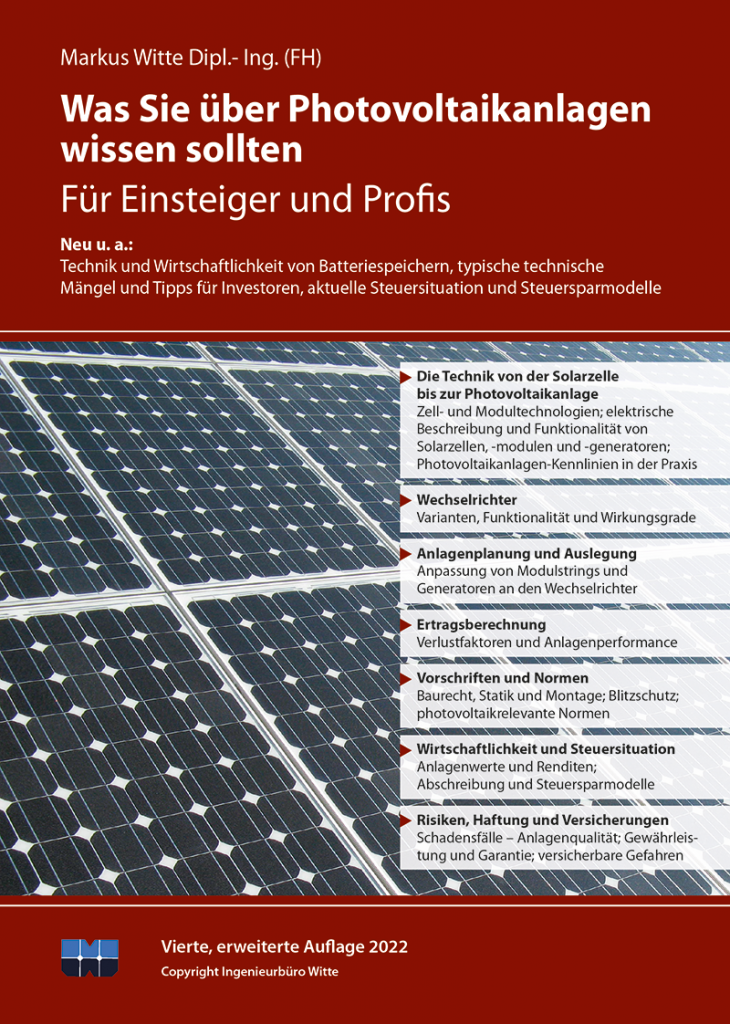 Buch Photovoltaik